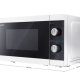 Sharp YC-MS01E-W forno a microonde Nero, Bianco Solo microonde Superficie piana 20 L 800 W 4