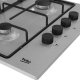 Beko HIGM 64123 SX piano cottura Acciaio inox Da incasso 60 cm Combi 4 Fornello(i) 5