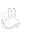 Falmec Ginevra Boston Cappa aspirante a parete Antracite 600 m³/h 4