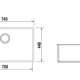 Schock Mono SN100XL - R25 Lavello sottopiano Rettangolare Acciaio inox 3