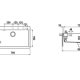 Schock Primus N100XL Lavello montato su piano Rettangolare 3