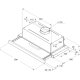 Whirlpool AKR747IX1 cappa aspirante Semintegrato (semincassato) Acciaio inox 400 m³/h 3