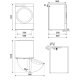 Smeg DT181IT asciugatrice Libera installazione Caricamento frontale 8 kg A+ Bianco 3