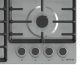 Gorenje G642ABX piano cottura Acciaio inox Da incasso 60 cm Gas 4 Fornello(i) 3