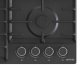 Gorenje G642AB piano cottura Nero Da incasso 60 cm Gas 4 Fornello(i) 6