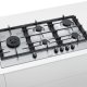 Bosch Serie 6 PCS9A5B90 piano cottura Acciaio inox Da incasso 90 cm Gas 5 Fornello(i) 3