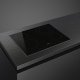 Smeg Universal SE364ETB piano cottura Nero Da incasso 60 cm Ceramica 4 Fornello(i) 3