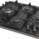 Gorenje GW6D42CLB piano cottura Nero Da incasso 60 cm Gas 4 Fornello(i) 5