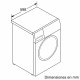 Bosch Serie 4 WAN28281ES lavatrice Caricamento frontale 8 kg 1400 Giri/min Bianco 7