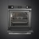 Smeg Linea SO6101S2N forno 68 L 3000 W Nero 4