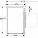 Siemens iQ500 WT47URH2ES asciugatrice Libera installazione Caricamento frontale 9 kg A++ Bianco 6