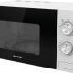 Gorenje MO17E1W forno a microonde Superficie piana Solo microonde 17 L 700 W Bianco 5