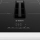 Bosch Serie 4 PIE611B15E piano cottura Nero Da incasso 59.2 cm Piano cottura a induzione 4 Fornello(i) Cappa da incasso 3