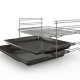 Bosch Serie 4 HXN39AD50 cucina Elettrico Gas Acciaio inox 6