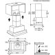 AEG DEK6680M Integrato Acciaio inox 760 m³/h 10