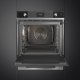 Smeg Linea SOP6101S2N forno 68 L 3000 W Nero 6