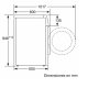 Siemens WM12N269ES lavatrice Caricamento frontale 8 kg 1200 Giri/min Bianco 9