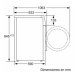 Siemens WM12UT64ES lavatrice Caricamento frontale 9 kg 1200 Giri/min Bianco 8