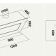 Falmec Quasar Cappa aspirante a parete Bianco 800 m³/h A 6