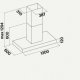 Falmec Line Pro Cappa aspirante a isola Acciaio inox 1000 m³/h 5