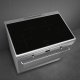 Smeg CG90IXT9 cucina Elettrico Piano cottura a induzione Acciaio inox 6