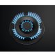 AEG HKB75451NB Nero Da incasso 75 cm Gas 5 Fornello(i) 10