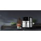 AEG AF6-1-6ST Singolo 5,4 L Indipendente 1800 W Friggitrice ad aria calda Nero, Acciaio inox 9