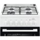 Electrolux LKK560000W Cucina Elettrico/Gas Gas Bianco 3