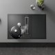 Miele KMDA 7476 FL Nero Da incasso 80 cm Piano cottura a induzione 4 Fornello(i) Cappa da incasso 6