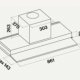 Falmec Move Integrato Acciaio inox, Bianco 800 m³/h 3