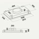 Falmec Stella Integrato a soffitto Bianco 800 m³/h 3