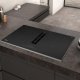 Neff T48TD7BN2 + Z861SB2 Nero Da incasso 80 cm Piano cottura a induzione 4 Fornello(i) Cappa da incasso 4