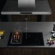 AEG IAS8446EXB Nero, Acciaio inox Da incasso 77 cm Piano cottura a induzione 4 Fornello(i) 4