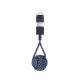 Native Union Key cavo per cellulare Indaco 0,15 m USB A Lightning 4
