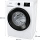 Gorenje WNEI 84 BPS lavatrice Caricamento frontale 8 kg 1400 Giri/min Bianco 12