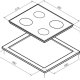 Bompani BO273TE/E piano cottura Nero Da incasso Ceramica 4 Fornello(i) 3