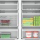 Bosch Serie 4 KFN96APEA Frigorifero multidoor da libera installazione 183 x 90.5 cm Acciaio spazzolato anti-impronta Classe E 7
