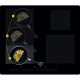 Whirlpool SMC 604 F/NE/IXL Nero Da incasso 59 cm Piano cottura a induzione 4 Fornello(i) 3