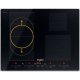Whirlpool SMC 604 F/NE/IXL Nero Da incasso 59 cm Piano cottura a induzione 4 Fornello(i) 6