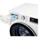 LG F94DV5UVW0 lavasciuga Libera installazione Caricamento frontale Bianco E 6