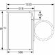 Siemens iQ500 WM12T489ES lavatrice Caricamento frontale 9 kg 1200 Giri/min Bianco 8