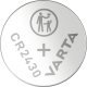 Varta LITHIUM Coin CR2430 (Batteria a bottone, 3V) Blister da 1 4