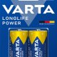 Varta Longlife Power, Batteria Alcalina, C, Baby, LR14, 1.5V, Blister da 2, Made in Germany 3