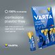 Varta Longlife Power, Batteria Alcalina, AA, Mignon, LR6, 1.5V, Blister da 4, Made in Germany 9