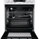Gorenje KS5350WF Cucina Elettrico Gas Nero, Bianco 5