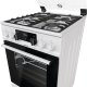 Gorenje KS5350WF Cucina Elettrico Gas Nero, Bianco 6