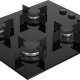 Beko HING 64120 SB piano cottura Nero Da incasso 65 cm Gas 4 Fornello(i) 3