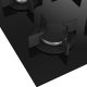 Beko HING 64120 SB piano cottura Nero Da incasso 65 cm Gas 4 Fornello(i) 6