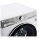LG F4DV912H2EA lavasciuga Libera installazione Caricamento frontale Nero, Bianco E 4