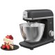 AEG KM5-1-4BPT, Planetaria Impastatrice, 1200W, Capacita' 5L, 6 Velocita' + Controllo Manuale, Ciotola In Acciaio Inox, Accessorio Frusta/Gancio Per Impasti, Nero 11